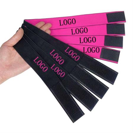 Dây dán velcro in logo cho tóc